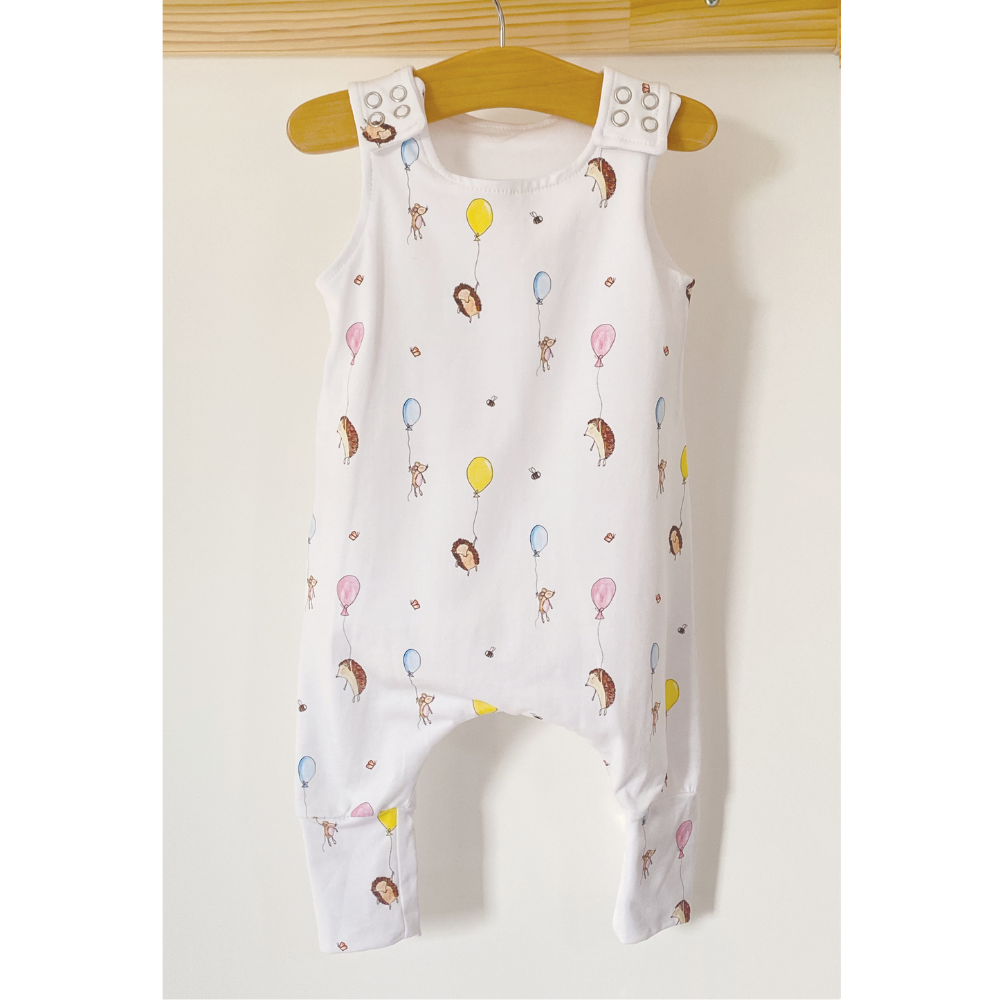 Hedgehog and Balloon Romper