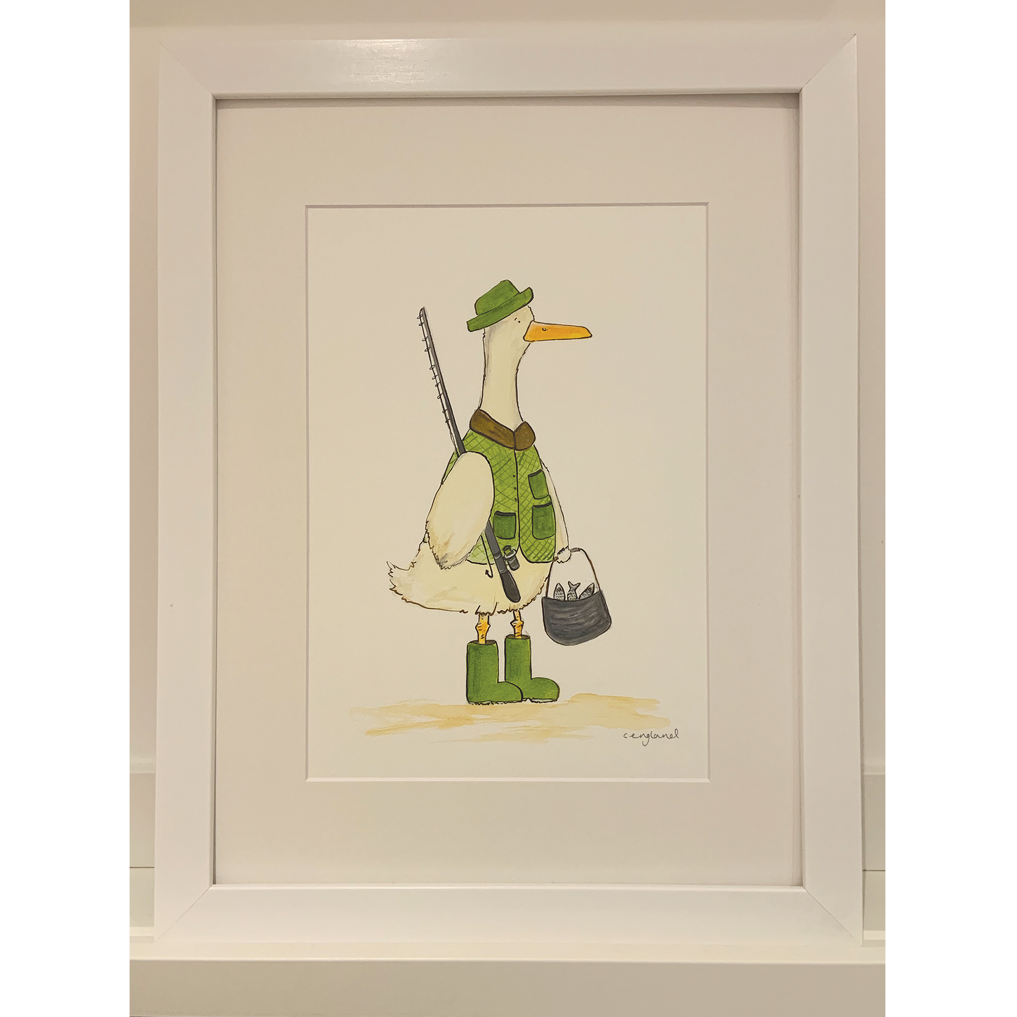 Original Catch of the Day - Charlotte England Artist