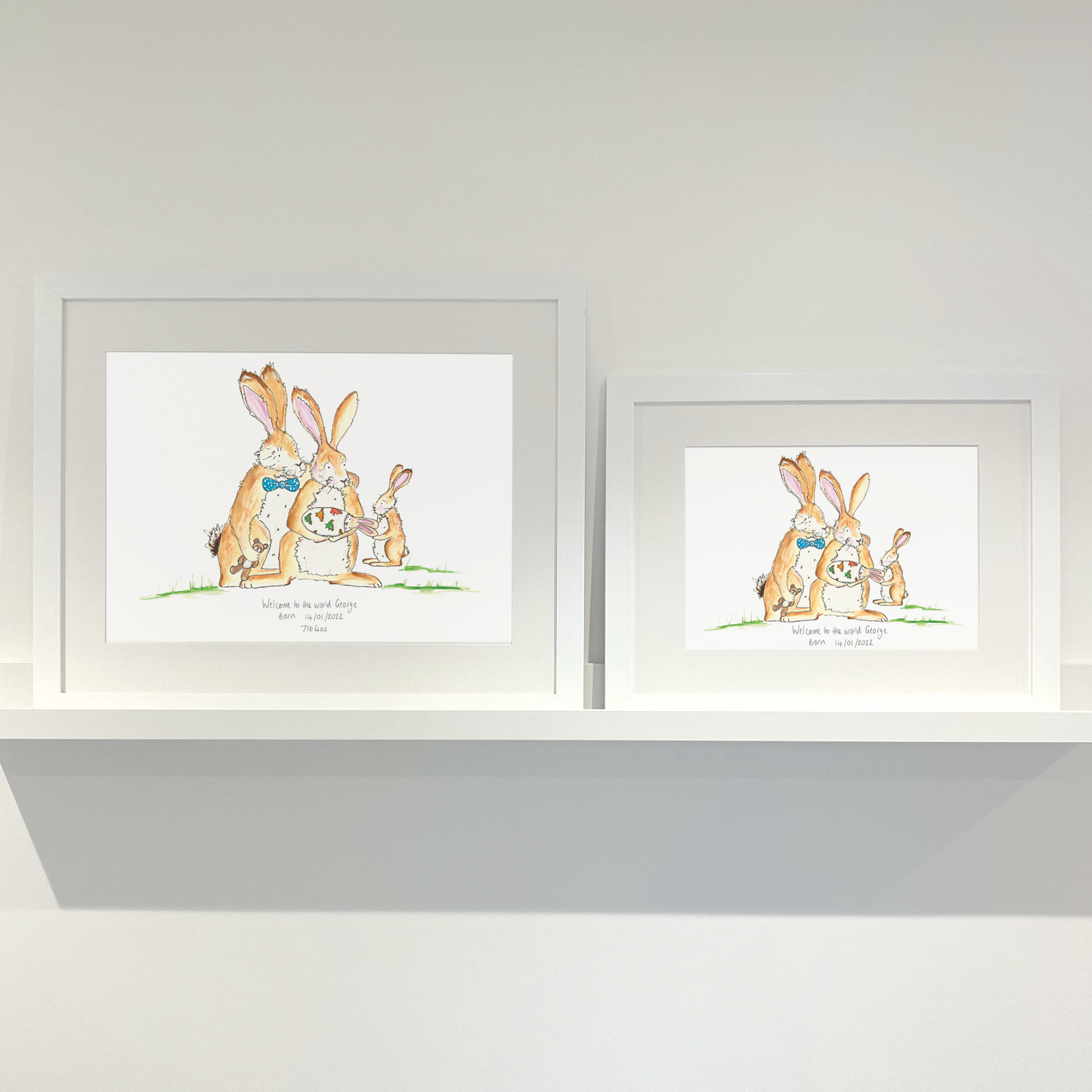 Personalised Bundle Of Joy Print - Charlotte England Artist