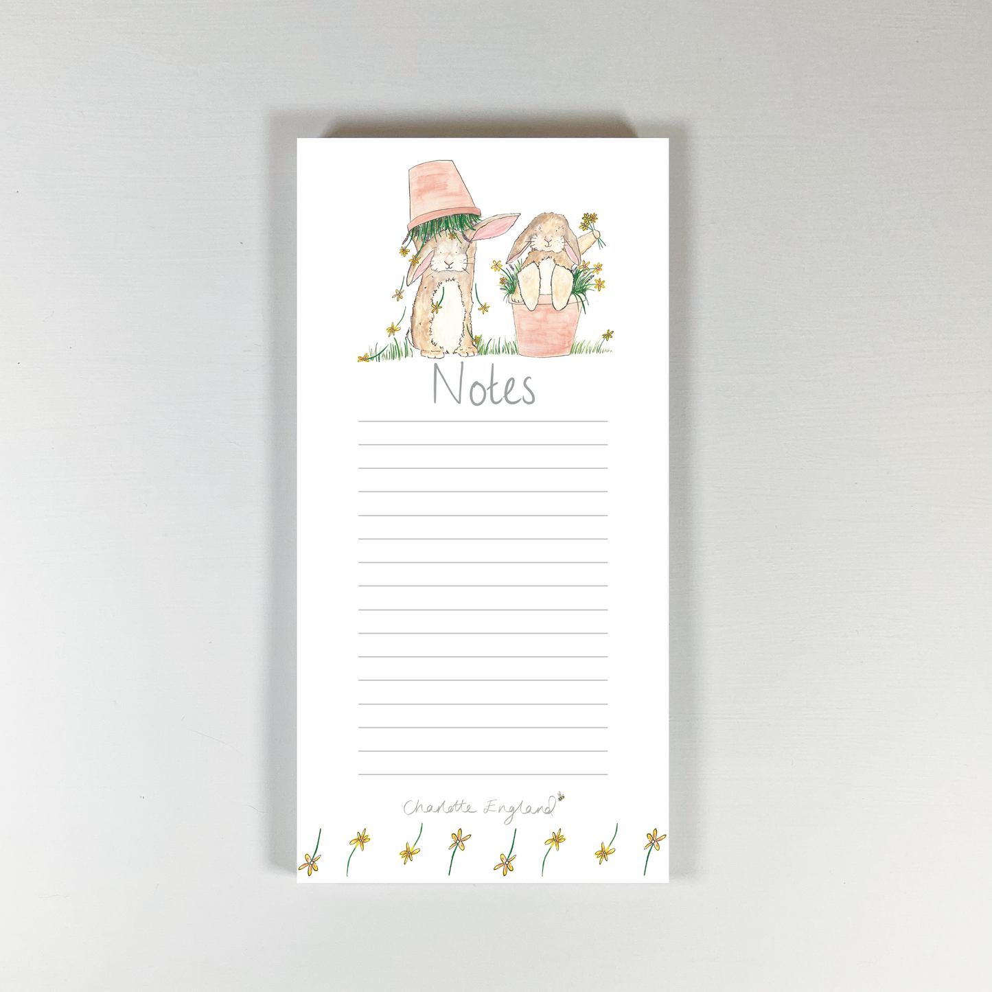 Bundles Of Fun Bunny Note Pad