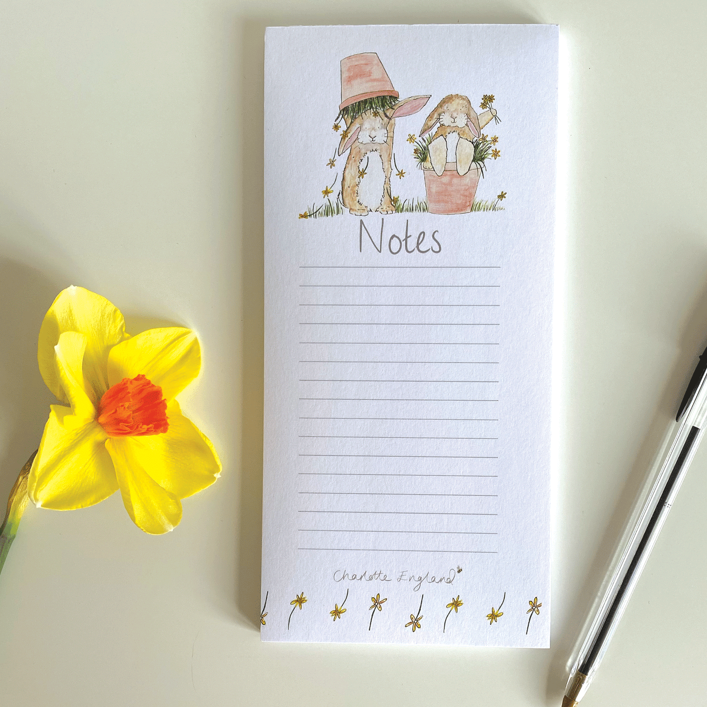 Bundles Of Fun Bunny Note Pad