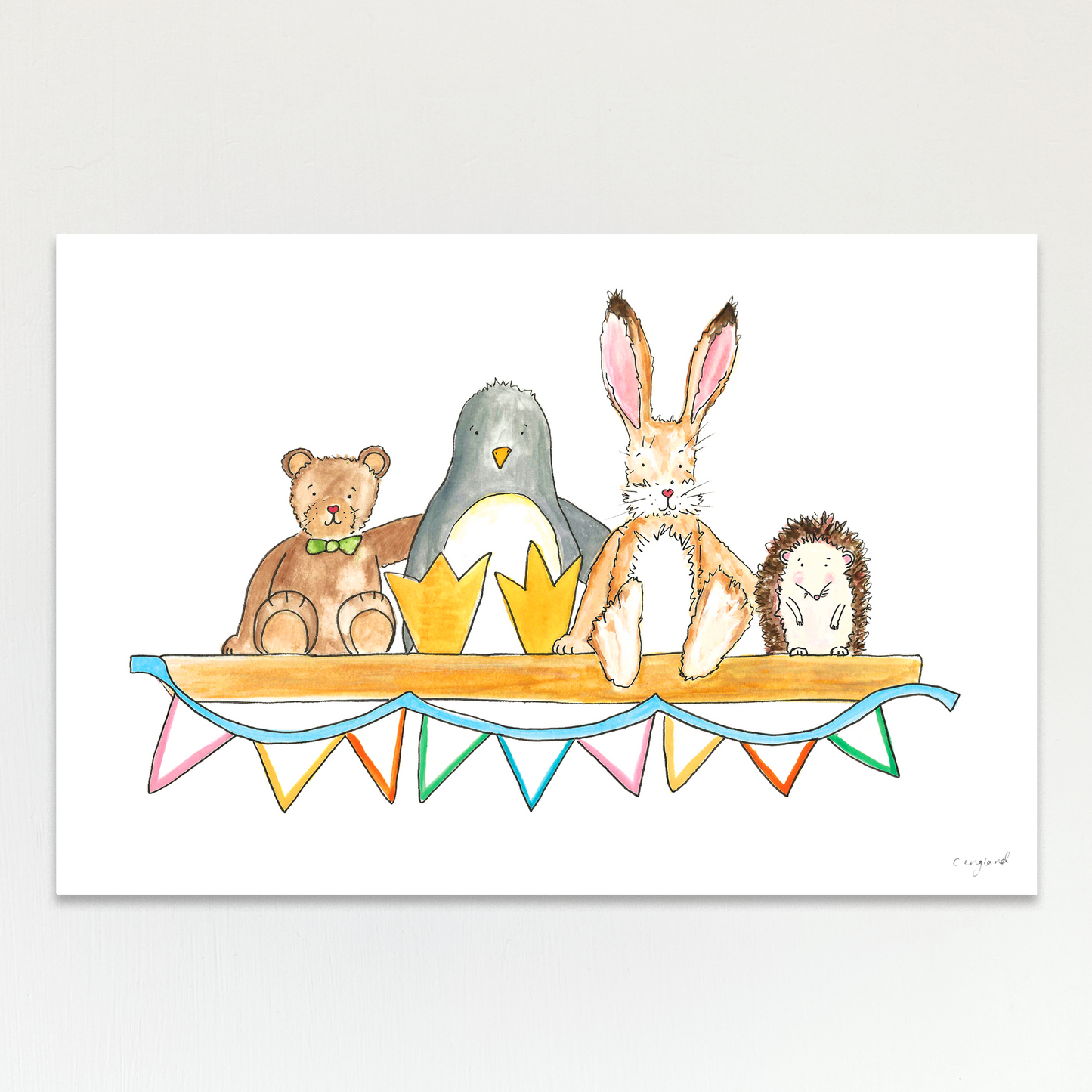 Nursery Print - Charlotte England Artist