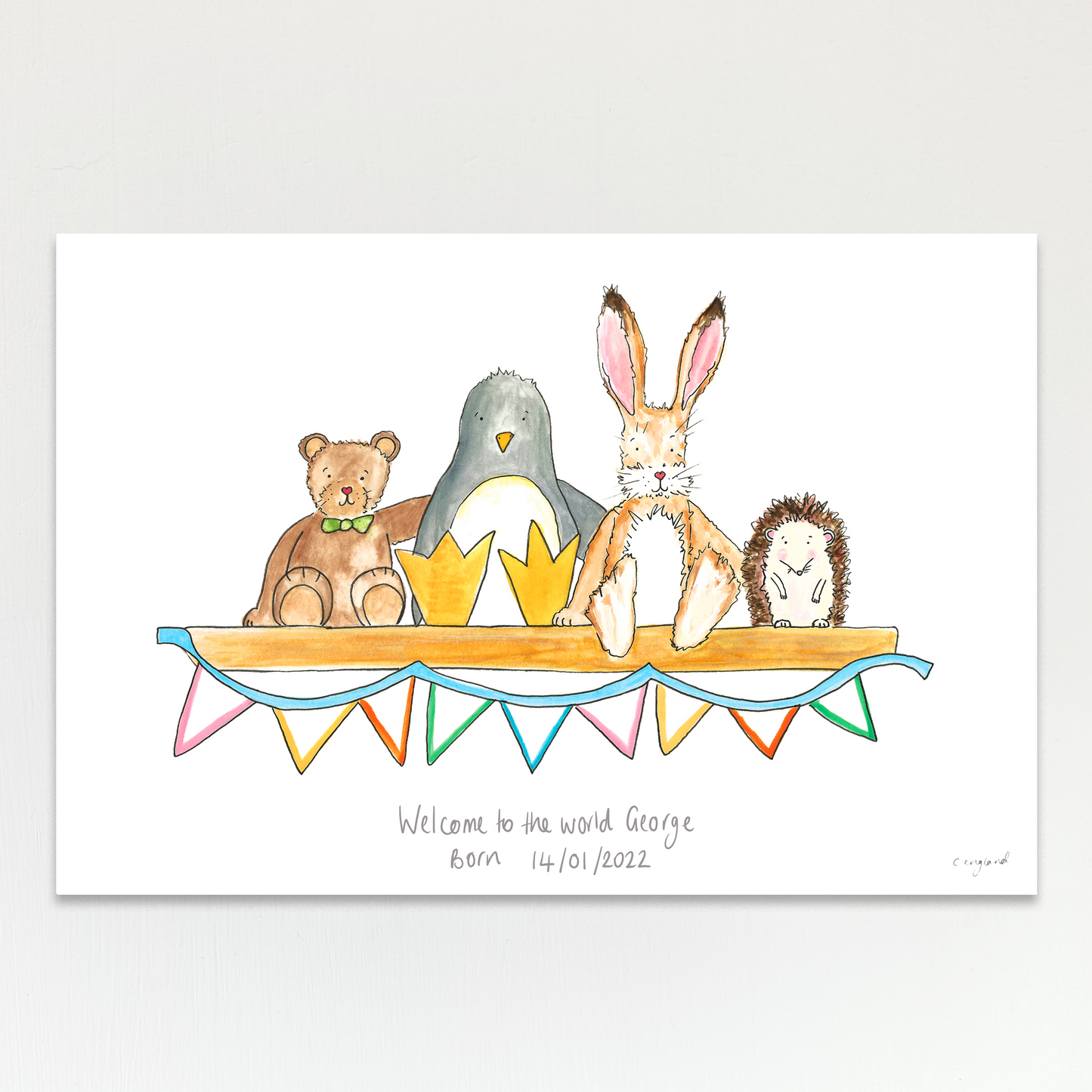 Personalised Nursery Print