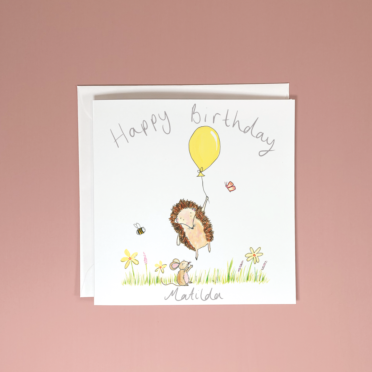 Personalised Onwards and Upwards Card