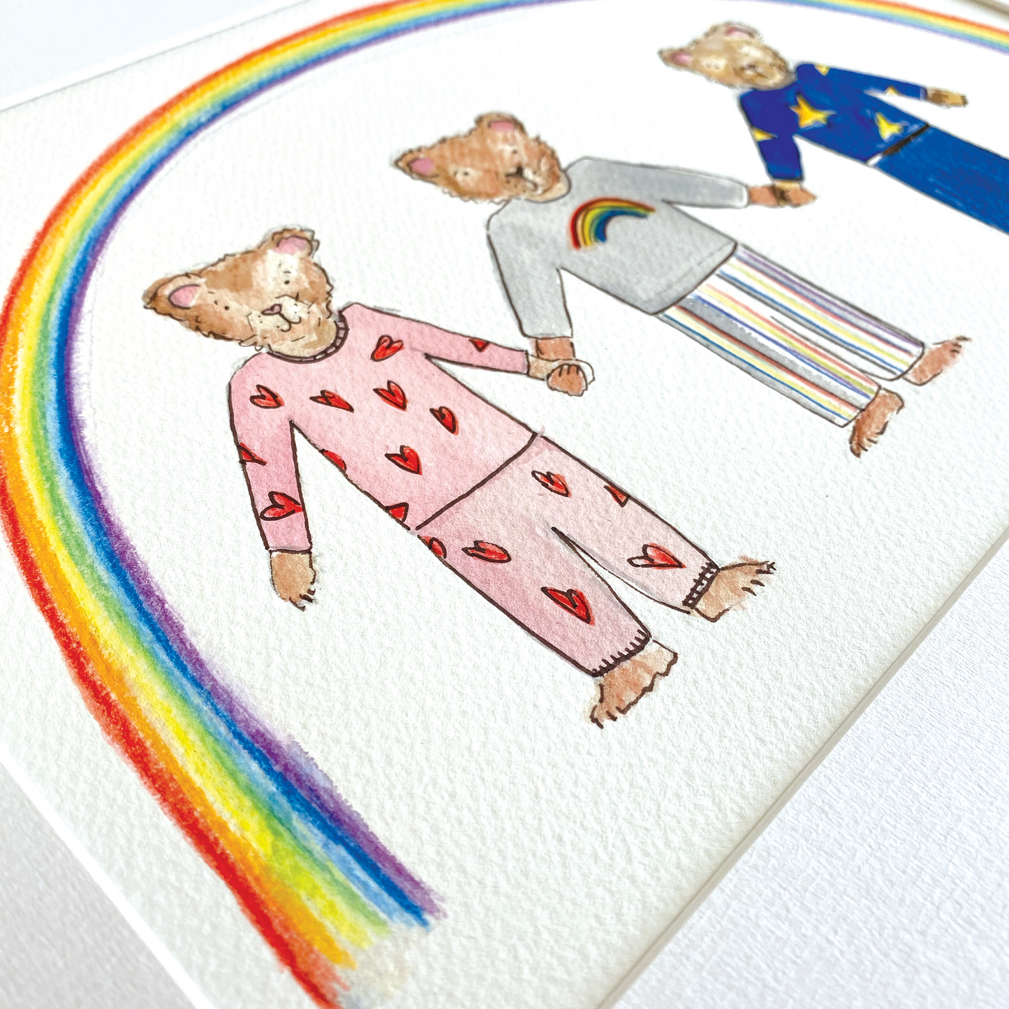 Original Together Bears - Charlotte England Artist