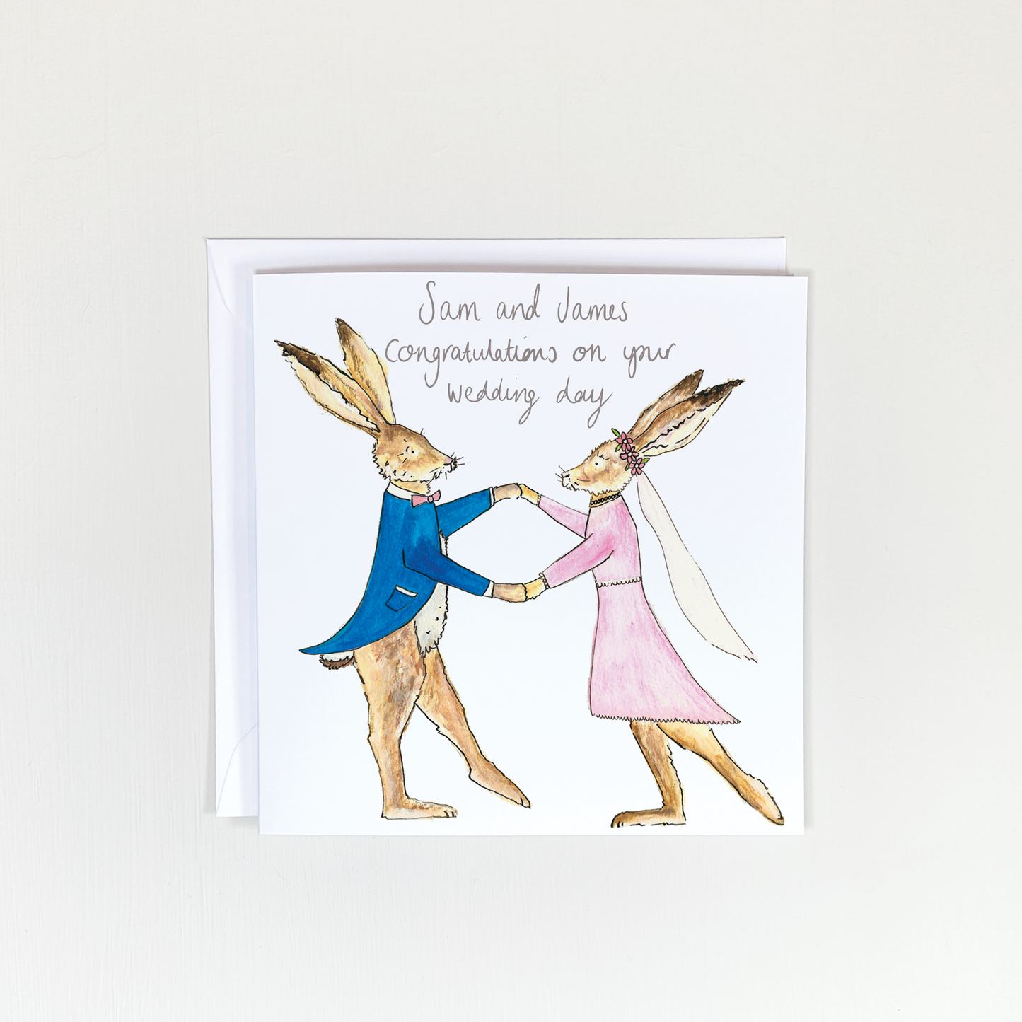 Personalised Wedding Card