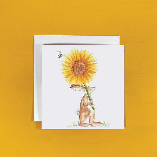 Sunflower Card