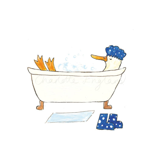 Bath Time - Charlotte England Artist