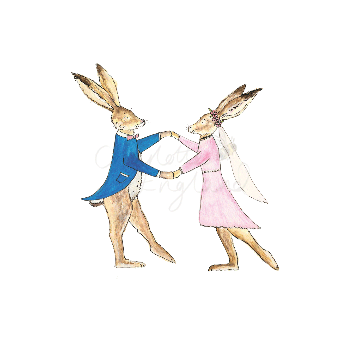 The Bride and Groom