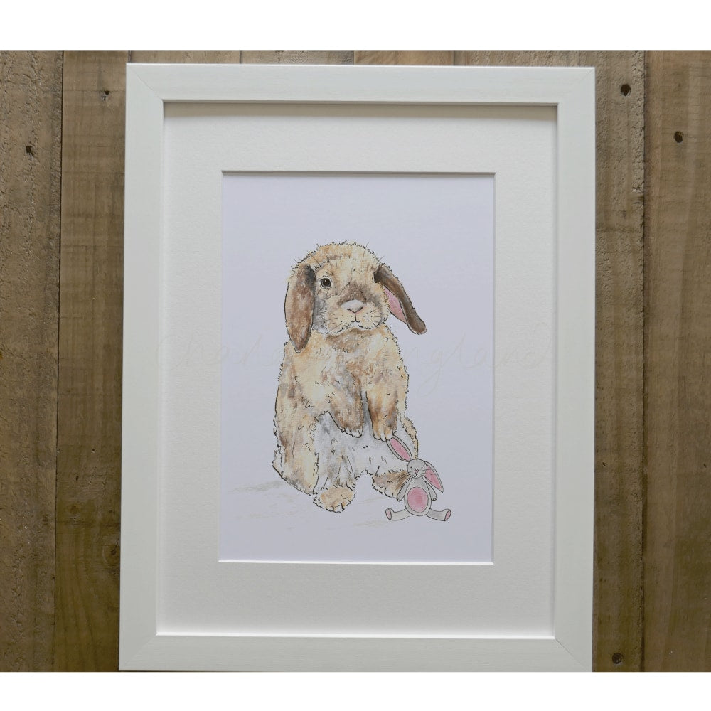 Bunny and Teddy - Charlotte England Artist
