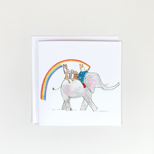 Colouring in a dream card