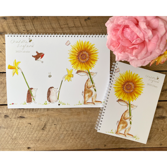 NEW 2023 Calendar and Diary Bundle