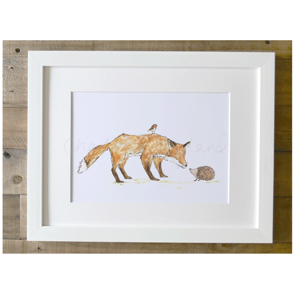 Fox and Friends - Charlotte England Artist