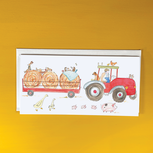 On The Farm Card