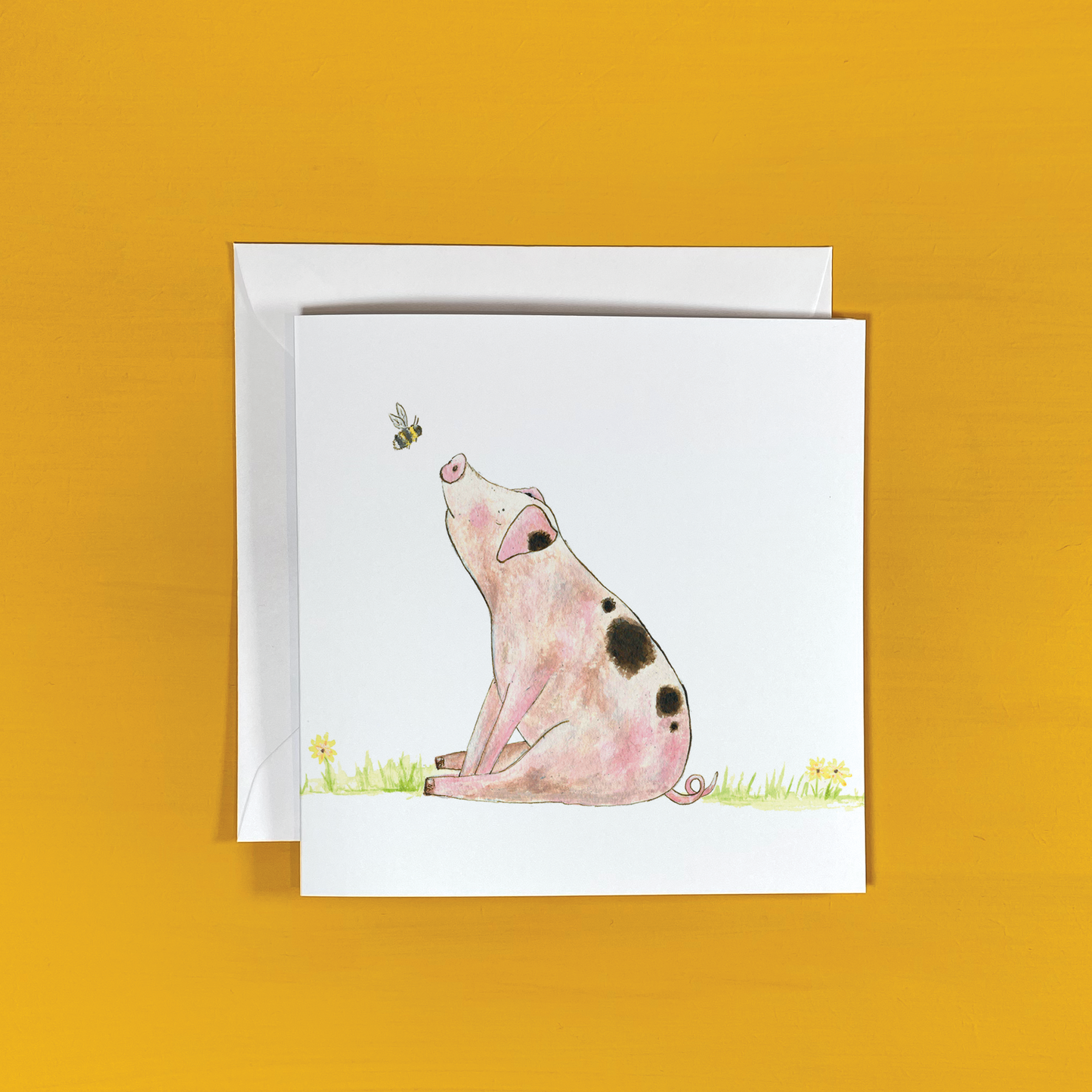 Pig Bee Card