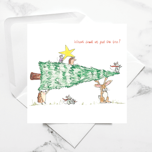 Where shall we put the tree card